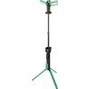 STAHLWILLE Faretto da lavoro a LED con treppiede regolabile in altezza, 2 faretti LED SMD da 36 W (girevoli e orientabili), 11.500 lm, funzionamento a batteria e a batteria (fino a 6 h), con funzione