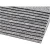 cyclingcolors 2x Foglio di Feltro Hobby Artigianato Cucito Scrapbooking Arte Artigianato Decorazione Decoupage A4 20x30cm spessore 2-3mm Poliestere 416 g/m² - grigio 17