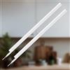 BRILONER - Set di 2 lampade sottopensile cucina LED, luce bianca neutra, lampada led sottopensile, lampada per cucina, 31,3 x 2,2 x 3 cm, bianco