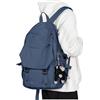 SZLX Zaino Donna Scuola superiore Zaini Scuola Superiore Ragazza Zaino Scuola Media Ragazzo Zaino da Viaggio Leggero e impermeabile Zaino Casual Zaini per Laptop da 14 pollici,41x27x13CM，blu-viola