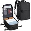 SZLX Zaino Ryanair 40x30x20 Sottovuoto con Pompa Zaino da Viaggio 40x30x20 Wizzair Bagaglio a Mano Ryanair Donna Borse da Cabina per Easyjet Uomo Zaino Laptop 14 Pollici Valigia