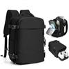 SZLX Zaino Ryanair 40x30x20 Sottovuoto Zaino da Viaggio 40x20x25 Ryanair Wizzair Donna da escursionismo impermeabile Zaino Casual Laptop da 14 Pollici con porta di ricarica USB Scomparto per Scarpe