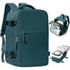 SZLX Zaino Ryanair 40x30x20 Sottovuoto con Pompa Zaino da Viaggio 40x30x20 Wizzair Bagaglio a Mano 40x20x25 Ryanair Donna Borse da Cabina per Easyjet 45x36x20 Uomo Zaino Laptop 14 Pollici Valigia