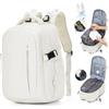 SZLX Zaino Ryanair 40x30x20 Sottovuoto Bagaglio a Mano 40x20x25 Donna Zaino da Viaggio 40x30x20 Wizzair Borse da Cabina per Easyjet 45x36x20 Uomo per Laptop 14 Pollici con Porta USB e Porta Scarpe