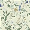 Timeet Carta da parati autoadesiva beige, botanica, mobile, motivo floreale, impermeabile, in vinile, cucina, 44 x 300 cm