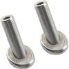 Zerniple - (20 Pezzi) Manicotto Protettivo Angolato in Acciaio Inox 316 Grado Marino per Cavo di Corda da 1/8, Ringhiera per Pali in Legno, Balustrade