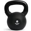 BILDER- Kettlebell 4kg con Impugnatura Ergonomica e Antiscivolo, Pesi in Ghisa con Rivestimento in Neoprene, Ideale per Esercizi e Allenamento Forza Cardio e Funzionale, Attrezzi Palestra Casa Fitness