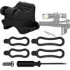 Kunxing Supporto per lampada da bicicletta, supporto anteriore per sofirn - universale per bicicletta, per torcia elettrica da sofirn SP35T, SR12, Bike Light Mount, accessori MTB