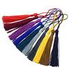 Makhry 100pcs Nappe Segnalibro 13cm / 5 Pollici Filo di Seta con 2-Inch Cord Loop e Piccolo Nodo Cinese per la Creazione di Gioielli, Souvenir, Segnalibri, Accessori Artigianali fai da te (Misto 2)
