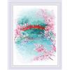 RIOLIS - Sakura. Ponte 1745, Punto croce 18x24cm, Punto croce kit da ricamare, Disegni da ricamare, Set di ricamo