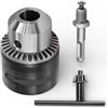 Topolenashop Mandrino Per Trapano a Cremagliera 1,5-13 mm 1/2-20 UNF con Adattatore SDS Plus e Chiave Serraggio in Metallo per Trapani SDS-Plus | 82733