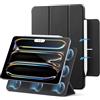 ESR Cover per iPad Pro 13(M5/M4)2025/2024,Custodia Magnetica con Supporto Trifold, Aggancio Magnetico, Supporto per Pencil Pro/USB-C, Auto Attivazione/Standby, Protezione Durevole, Nero