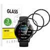 X-Dision [3 Pezzi Pellicola Protettiva Compatibile con Garmin Vivoactive 5,[Resistente ai Graffi, Alta Definizione][3D Curved Full Cover] Pellicola Protettiva per Garmin Vivoactive 5