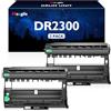 Meagiis DR2300 DR-2300 Unità del tamburo Compatibile per Brother DR2300 DR-2300 tamburo per Brother HL-L2300D HL-L2340DW HL-L2360DW DCP-L2520DW DCP-L2540DN MFC-L2700DW MFC-L2720DW MFC-L2740DW(2 PACK)