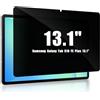 ToVioc 13.1" Pellicola Protettiva Privacy 180 Gradi per Samsung Galaxy Tab S10 Fe+, Pellicola Protettiva per Tablet con Durezza 9h, Anti-Spy, per Galaxy Tab S10 Fe+