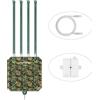 WAVLINK AX3000 Extender WiFi 6 Outdoor a Lungo Raggio, Punto di Accesso Wireless Esterno, Supporto PoE Attivo, Antenne 4x8dBi, Soluzione Esterna IP67, Fino a 128 Dispositivi