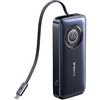 Baseus EnerCore Powerbank 10000 mAh 45W Ricarica Rapida, con cavo 60cm USB-C integrato Retrattili, con iPhone 16/15 serie, iPad, MacBook, Samsung e Altro