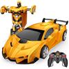 Braxel Macchina Telecomandata per Bambini, 2 in 1 Trasforma Robot & RC Auto Giochi Bambino 3-10 Anni, 2,4 GHz, Rotazione di 360°, Regalo Bambino 3-9 Anni Maschio, Regali Natale Bambini 2025 Halloween