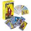 LGWJHCY The Rider Tarot Cards, with English Guide, Tarot Cards for Beginners, 78 Thick and Colorful Cards, Sturdy and Durable