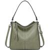 Montana West Borsa hobo per donna Borsa a tracolla Borsa a tracolla in pelle da donna.., Mwc-128-verde