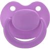 Somniumnight Bigshield - Ciuccio di ricambio per adulti, tettarella grande in silicone per alleviare l'ansia, ortodontico Paci smontato e rimontato, colore: viola