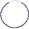 Breil, Collezione Wild, Collana Uomo, Collana con Pietre ed Elemento Centrale in Acciaio Lavorato, Chiusura a Moschettone, Lunghezza Regolabile fino a 52 cm, Idea Regalo Uomo