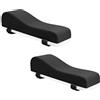 GREATRICH Cuscino Cuscino del Bracciolo Ergonomico Sedia Ufficio, Set di 2 Protezioni per Braccioli con Memory Foam, per Sollievo dalla Pressione su Gomiti e Avambracci, Adatto Anche a Sedie Gaming
