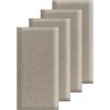 EUNEWR Pannelli da parete imbottiti, 4 pezzi 40x20cm pannelli imbottiti autoadesivi, cuscini da parete imbottitura da parete per testiera del letto, cameretta dei bambini, camera da letto e ufficio