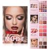 MKNZOME Kit Trucco Tutto in Uno Set Trucco Completo, Palette da 24 Ombretti, 6 Illuminanti, 6 Fard, 7 Contorni, Set Cosmetico Impermeabile a Lunga Durata e Facile da Applicare per un Look Perfetto