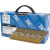 Tacwise 1810 Chiodi Inclinati a 34° 3,1/75 mm, Zincati Extra con Testa a 'D', Gambo Anellato, Fascicolati con Carta, Confezione da 800