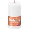 Bolsius Candela a fucile Cloudy White Ø68 mm - Altezza 13 cm - Bianco - 60 ore