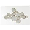 Kare Design - Specchio Bubbles Ottone, 93 x 138 cm