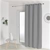 HomeMaison Tenda oscurante M1 - Tenda non fuoco, colore: grigio flanella, 140 x 180 cm