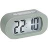 Karlsson - Orologio, sveglia Gummy - Silicone - Verde - H 7 x L 14 x P 5 cm