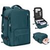 SZLX Zaino Ryanair 40x30x20 Borse da Cabina per Wizz Air 40x30x20 Bagaglio a Mano Donna Easyjet Zaini Casual per Laptop da 14 Pollici Borsa da Viaggio Uomo con Porta Scarpe