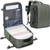 SZLX Zaino Ryanair 40x30x20 Sottovuoto con Pompa Zaino Ryanair 40x30x20 Donna Zaino da Viaggio Wizzair Bagaglio a Mano Uomo per Laptop da 14 Pollici Borse da Cabina Easyjet con Porta Scarpe