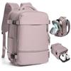 SZLX Zaino Ryanair 40x30x20 Sottovuoto con Pompa Bagaglio a Mano Wizzair 40x30x20 Zaino da Viaggio 40x20x25 Borse da Cabina per Easyjet 45x36x20 Borsa da Viaggio Donna Uomo con scomparto scarpe
