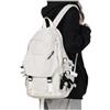 SZLX Zaino Scolastico Da Donna Leggero Scuola Casual Daypack College per Computer Portatile Uomo Donna Resistente All'acqua Zaino Da Viaggio per Adolescenti Lo Sport Liceo Medio Bookbag per ragazze