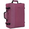 Blnbag Hauptstadtkoffer M3 Zaino da Cabina Unisex-Adulto, Zaino per Bagaglio a Mano Easyjet, Zaino da Viaggio con Scomparto per Laptop da 17 pollici, 35lt, Rosso(Burgundy)