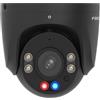 FOSCAM W5EP - Telecamera PoE da esterno (IP66), Ultra HD 3K (5.0 Megapixel), WDR, Angolo di visuale 108°, Visione notturna a colori + IR, Audio bidirezionale, LED e Sirena di allarme integrati