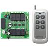Einaus 6 canali, 230 VAC, ricevitore radio, telecomando senza fili, telecomando senza fili, porta del garage, 10 A, 433 MHz, luce del motore, interruttore