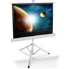 Pyle Telo Proiettore Portatile 102 cm con Treppiede, Schermo per Proiettore Leggero e Resistente, Rapido da Montare, Formato 4:3, Ideale per Uso Interno/Esterno, Scuole e Conferenze