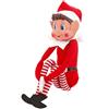 COLORBABY Elves Behavin' Badly Elfo cattivo, Jumbo 50 cm, Bambola originale, Elvie o Elfie flessibile, Elfa birichina, corpo morbido e viso in vinile, goblin natalizio, peluche natalizio (77699)