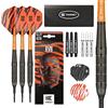 Target Darts Raymond van Barneveld RVB - Set di freccette con punta morbida in ottone, 18 g, confezione regalo, include canne per freccette, steli per freccette Pro Grip, alette per freccette, punte e