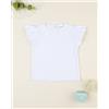 Prénatal T-shirt bimba bianca a costina