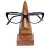 Zap Impex Supporto per Occhiali in Legno, Marrone, M