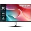 Thomson 27 Pollici (69 cm) Business Monitor Full HD, Frequenza di Aggiornamento 120Hz, HDMI, Supporto VESA 100x100, Nero, M27FB2Y15