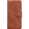 TIANCI Cover per LG K50/LG Q60, Portafoglio Case in Pelle PU Skin-Friendly dallo Stile Pulito e Semplice, Protezione Chiusura Magnetica Custodia per LG K50/LG Q60 cover-Marrone