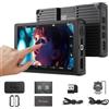 Portkeys LH5C 5,4 Monitor da Campo 4K HDMI Input, Camera Control Touch to Focus per FX3/FX30/A6700/A7S III/A7M IV, R5/6/7/8, GH6/BGH1/S5, 3D LUT Waveform Focus Peaking Monitor Esterno Fotocamera