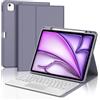 IVEOPPE Tastiera iPad Air 13 M4 2026/M3 2025/M2 2024 con Touchpad, Cover Tastiera Trackpad Italiano QWERTY Magnetico Staccabile Bluetooth con Portapenna per iPad Air 13 2024/2025, Viola lavanda